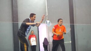 Dari Lapangan Badminton, Menjaga Kebugaran dan Kebersamaan Kader